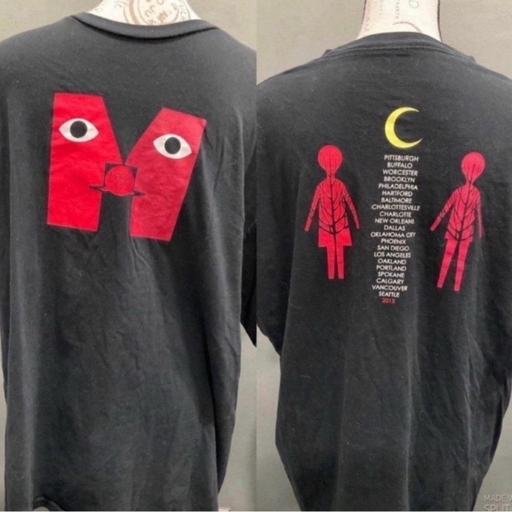 AUTHENTIC 2013 PEARL JAM CONCERT TEE